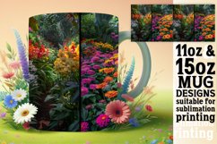 Sublimation Mug Wrap with Nature Scenes 11oz/15oz Product Image 1