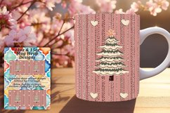 Radiant 11oz Mug Wrap Png Artwork , Holiday Product Image 1