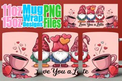 15x Decorative Mug Wrap , Love Gnome Product Image 9