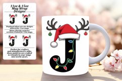 EXQUISITE 11oz Mug Wrap PNG Template , Christmas Product Image 1