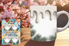 Quirky 15oz Mug Wrap Png Artwork , Christmas Product Image 1