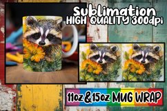 Serene sunsets 11oz 15oz sublimation wrap, Animals Product Image 1