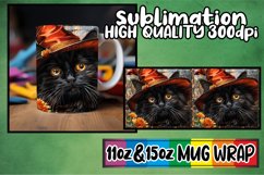 Autumn Glow: 3D Halloween Mug Sublimation Wraps Product Image 1