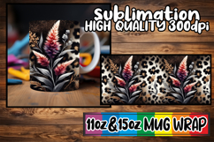 Timeless joy 11oz 15oz sublimation wrap, Leopard Prints Product Image 1