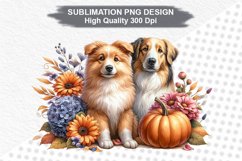 Halloween Dog - Halloween clipart Sublimation PNG Design Product Image 1