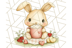 Tea Time Animal Clipart PNG Woodland Forest, Cottagecore Png Product Image 4