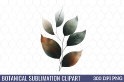 Botanical Sublimation Clipart Product Image 1