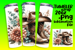 PLAYFUL 20oz Tumbler Design , Western Product Image 1