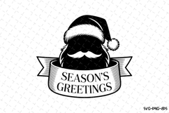 Season&#039;s Greeting Svg | Christmas Svg | Svg Cut Files Product Image 1