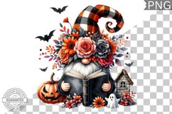 Halloween Gnome Sublimation - Clipart PNG Design Product Image 1