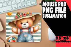 ENCHANTED desk pad PNG Design, Teddy Bear Product Image 1