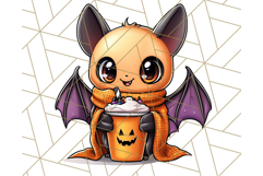 Monster Café Halloween PNG Clipart, Coffee Holiday Clip Art Product Image 4