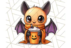 Monster Café Halloween PNG Clipart, Coffee Holiday Clip Art Product Image 4