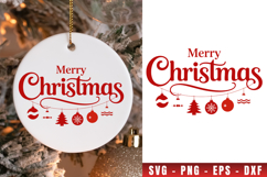 Merry Christmas Svg | Christmas svg | Svg cut file Product Image 1