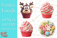 Christmas Sweets Food Cookies PNG Product Image 1