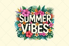 Vibrant Boho Summer Vibes PNG Clipart Product Image 2