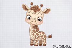 Watercolor Safari Adventure Clipart PNG Product Image 1