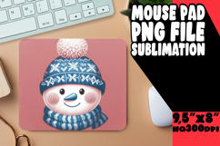 Bright Desk Pad Designs for Gifts, Snowman Product Image 1