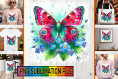 Timeless PNG TSHIRT Magic, Butterfly Product Image 1
