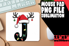 CHEERFUL desk mat Fun Sublimation, Christmas Product Image 1