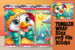 20oz Tumbler Template for All Occasions , Goose Product Image 1