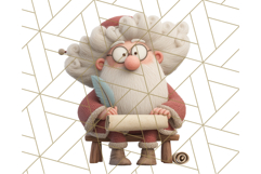 Santa Claus Clipart, North Pole Holiday PNG Graphics Product Image 4