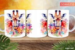 Embroidery Animals Mug | 11 oz | Sublimation Product Image 5