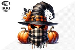 Halloween Pumpkins Sublimation - Clipart PNG Design Product Image 1