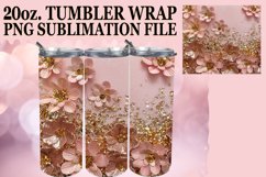 Dazzling Leopard Print Tumbler Wrap: Sublimation - 20oz Product Image 1