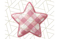 Cute Puffy Star Clipart PNG, 3D Glossy Pastel Stars Clip Art Product Image 4