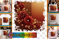 Sweet TOTE BAG Ideas PNG, Leopard Prints Product Image 1