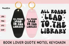 Book Lover Motel Keychain SVG Vol. 2 | All Roads Product Image 1