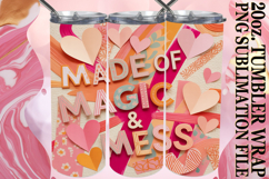 Enchanted Journeys 20oz tumbler wrap, Funny Quote Product Image 1