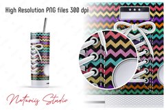Monogram Sneaker patterns for 20oz SKINNY TUMBLER. Product Image 4