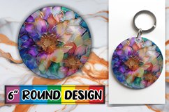 Gilded 3D Floral Sublimation Charms Product Image 1