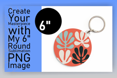 Cute Flamingo with Flowers Round Design PNG Product Image 1