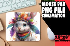 Joyful Pet Patterns: Mousepad Design Sublimation PNG Product Image 1