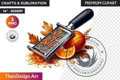 Autumn Clipart, Cozy Fall PNG Baking ,thanksgiving baking Product Image 1