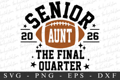 Senior Aunt SVG | SVG Cut files | Cricut Product Image 3