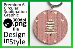 Vibrant Round Design Coaster Artwork , Holiday Product Image 1