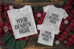 Christmas Family Matching Group T-Shirt Mockup Product Image 1