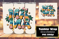 GIFT-WORTHY 20oz Tumbler Template , Mama Product Image 1