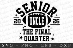 Senior Uncle 2026 SVG | SVG Cut files | Cricut Product Image 3