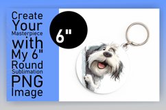 Charming PeekaBoo Dog Circle Whimsy Joy Sublimation Mug Product Image 1
