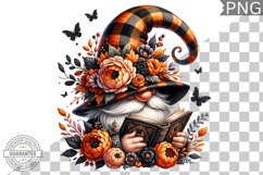 Halloween Gnome Sublimation - Clipart PNG Design Product Image 1