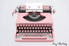 Retro Valentine Day Clipart PNG Product Image 1