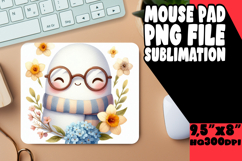 TIMELESS DESK PAD CLASSIC DESIGN, Cute Ghost Product Image 1