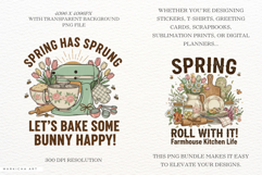 Spring Kitchen Sublimation Clipart Product Image 2