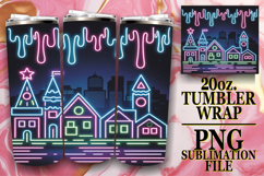 Luminous moments 20oz tumbler wrap, Winter Product Image 1