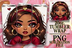 Happy memories 20oz tumbler wrap, Love Girl Product Image 1